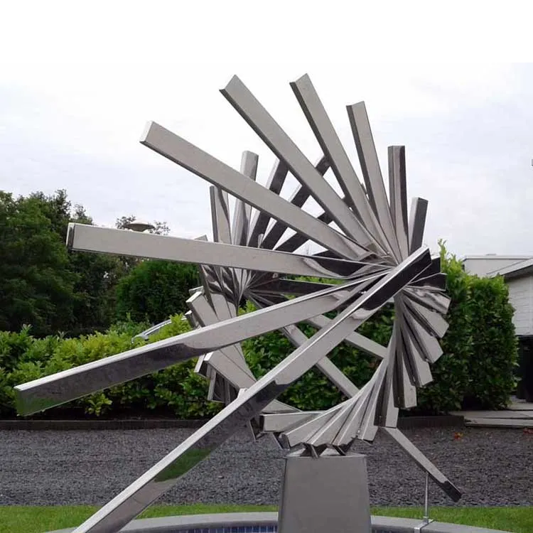 Good Quality Garden Art Stainless Steel Minimalist Sculpture for Outdoor